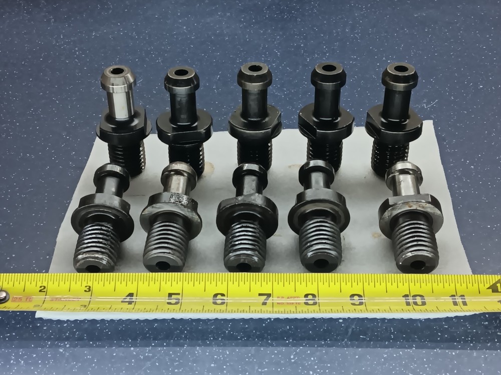 10x Lot CAT50 90 degree 1"-8 MAS3 Coolant Tool Holder Retention Knobs Pull Studs