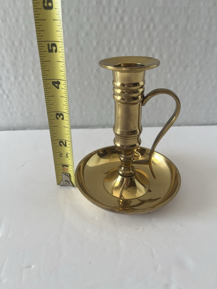 Brass Candlestick 4.5”