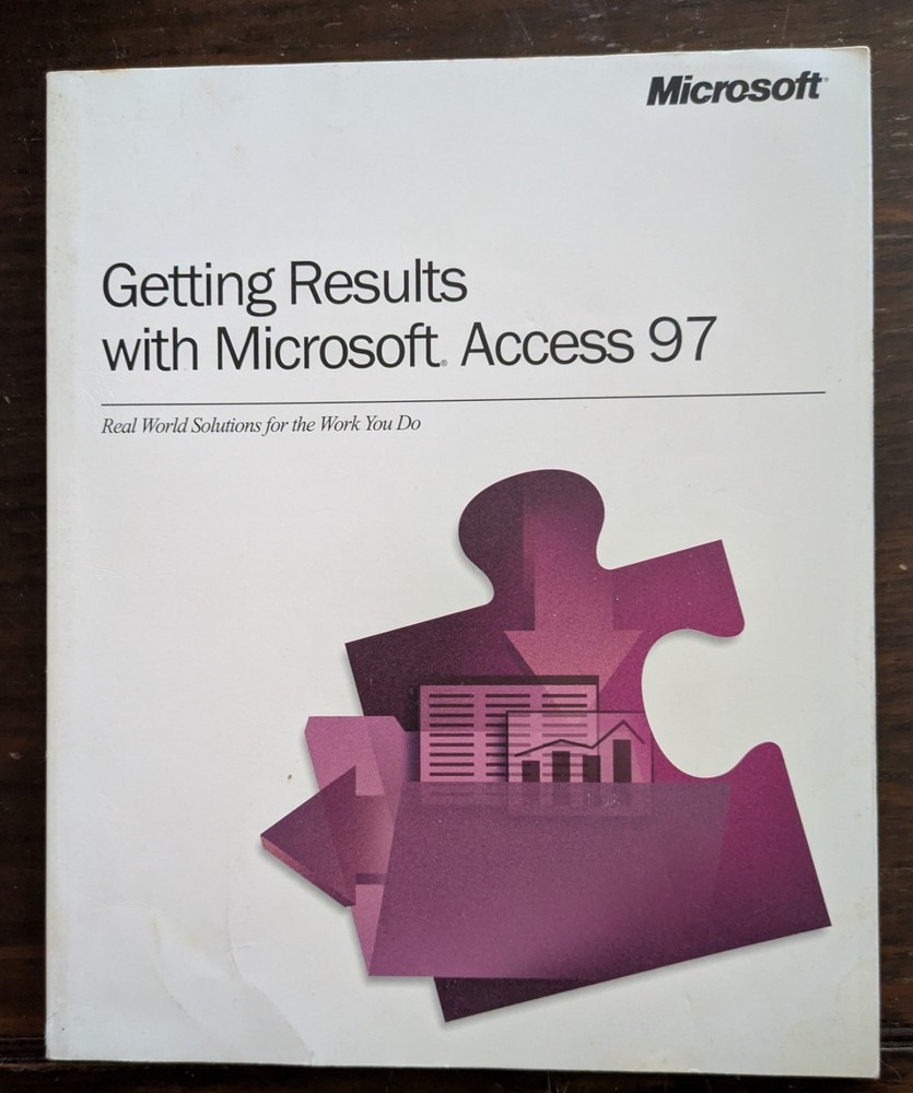 Getting Results With Microsoft Office 97 Book  Only