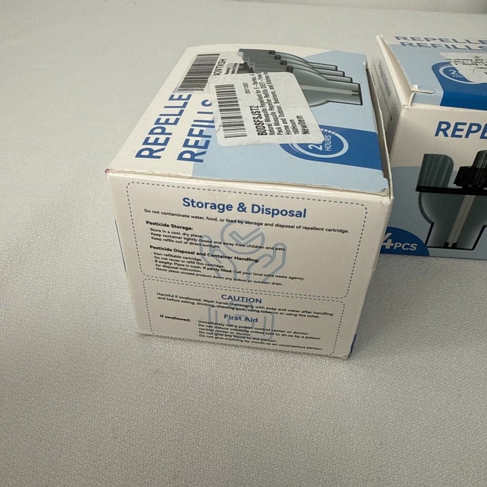 3 Pack (12 PC) Quito Repeller Refills 200 Hours.