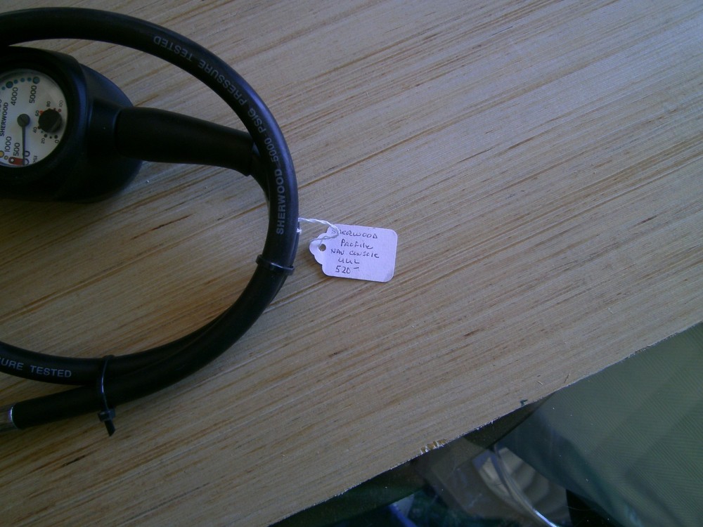 Sherwood Profile Dive Computer Console Nitrox for Scuba Diving