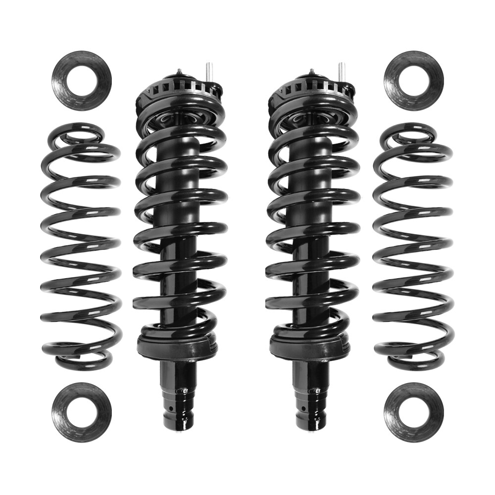 Front Rear Air to Coil Spring Conversion Kit for 2004-2007 Buick Rainier