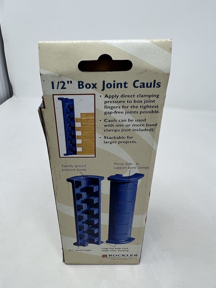 Rockler #34974 1/2" Box Joint Cauls