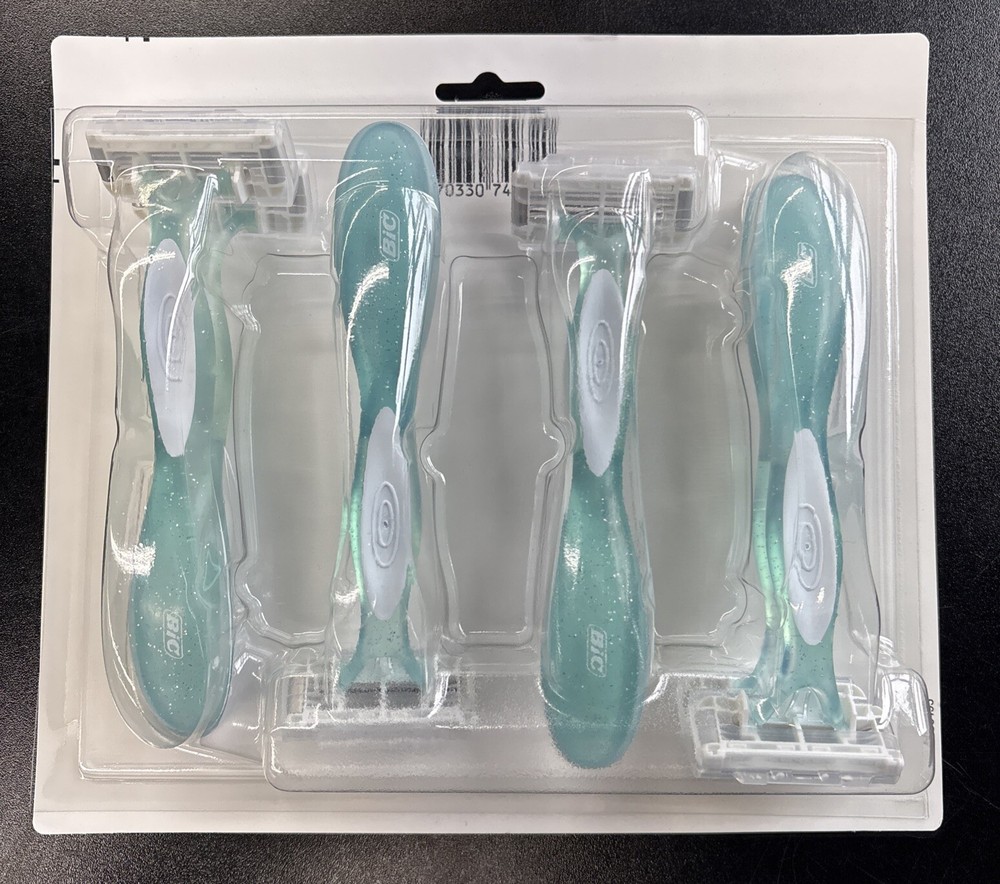BIC Easy Rinse Razors 6 Pack (4 Blades)