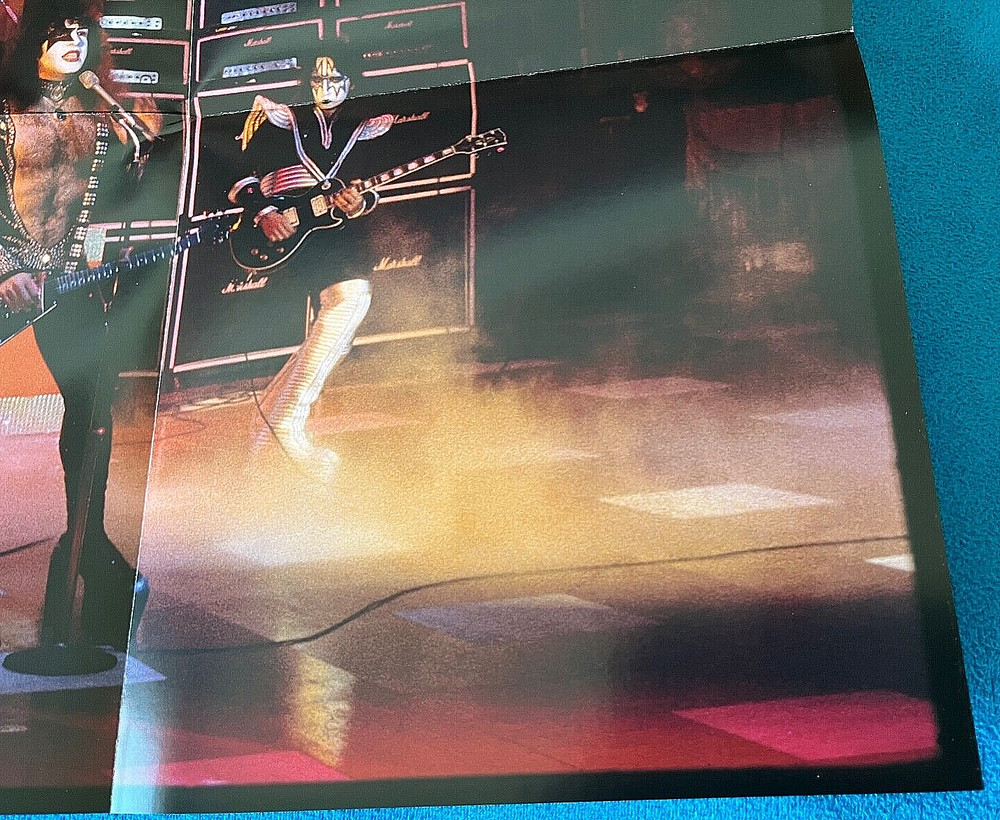 KISS Halloween 1976 Concert Poster Destroyer 45th Anniv deluxe box set 16X24 Ace