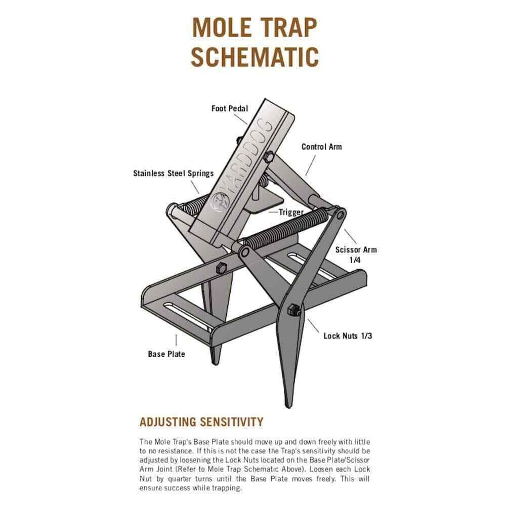 Mole Trap - Effective Solution for Mole Control NEW