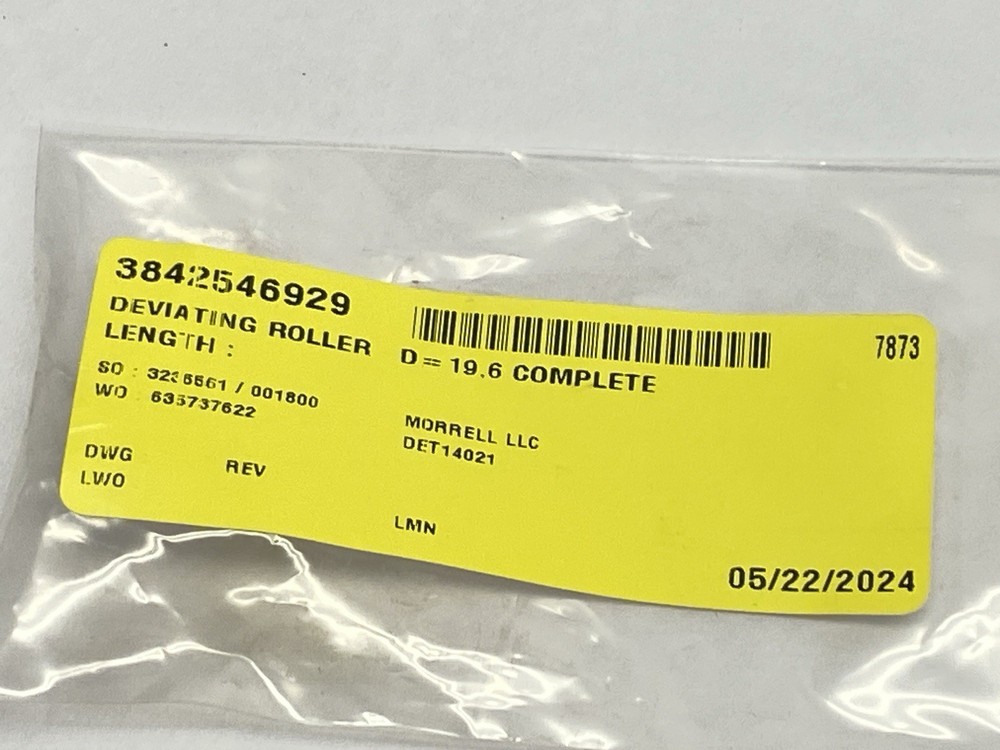 Bosch Rexroth 3842546929 Deviating Roller D=19,6