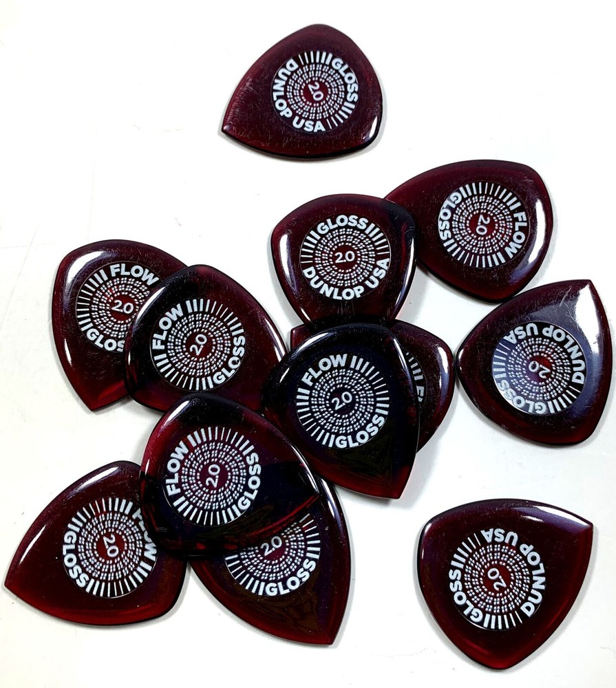 Dunlop Guitar Picks FLOW Gloss 12 Picks Ultex 2.0mm