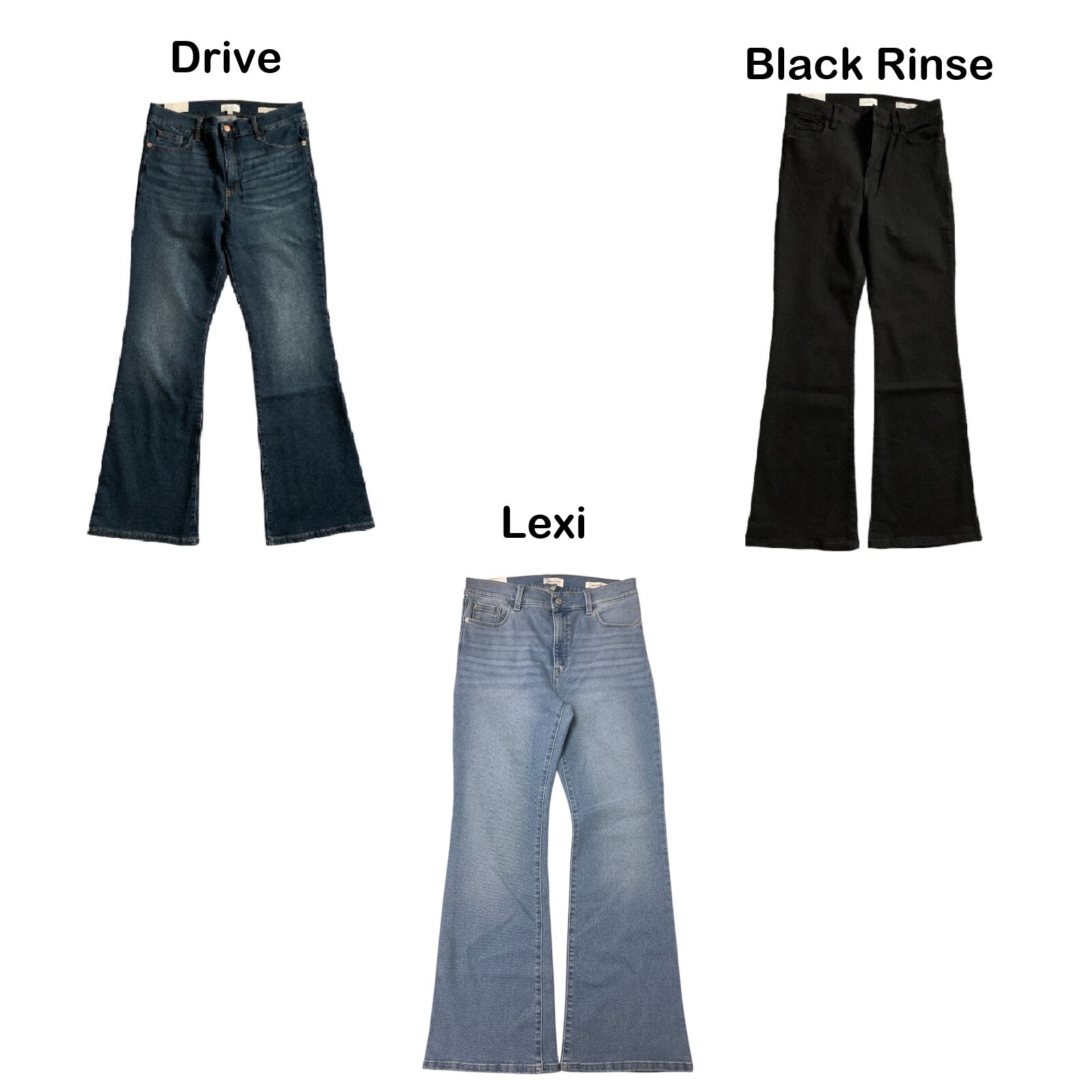 Jessica Simpson Women's High Rise Fitted Flare Jean, JJSB16035