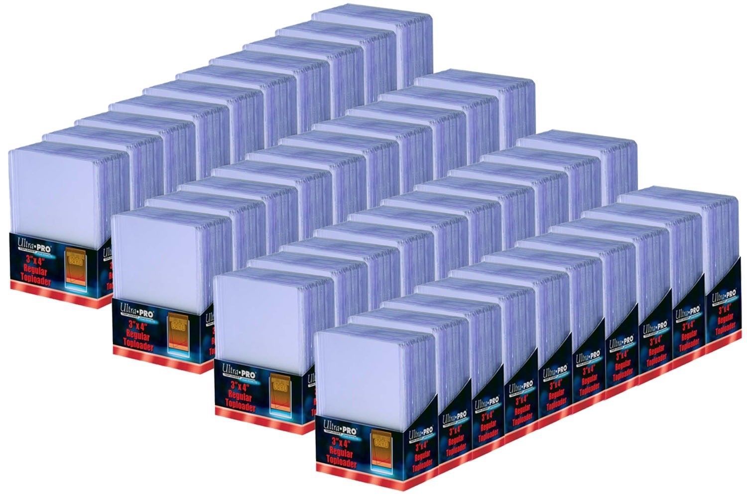 1000 Ultra Pro Regular 3x4 Toploader sealed case Brand New top loader 81222