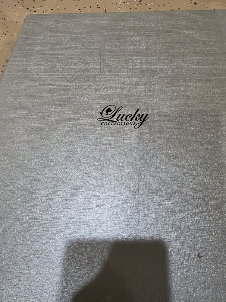 Lucky Collections Wedding Cake Knife Server & Champagne Glasses Set Silver