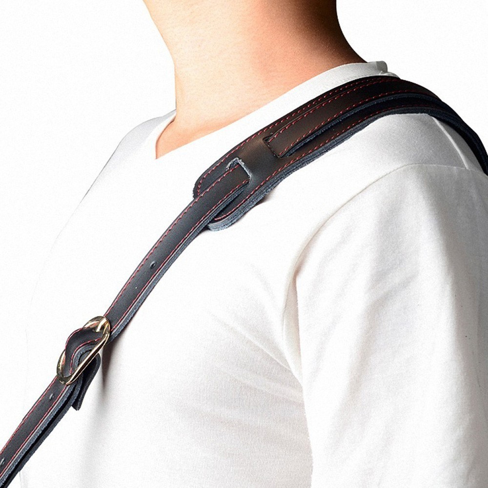 Nice Practical Classical Guitar Guitar Strap Heavy Duty Leather Useful