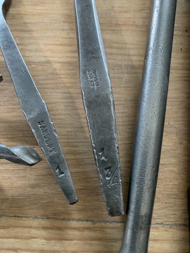 Vintage Woodworking adjustable Auger Bits