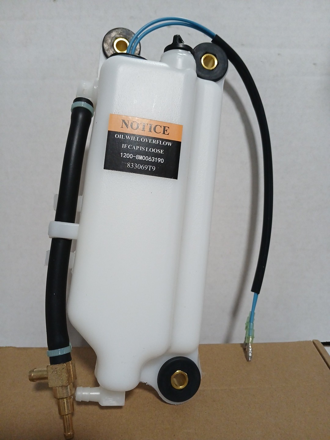 Oil Tank Assy For Mercury Outboard 1200-8M0063190 833069T9 JETUNIT JE-140004