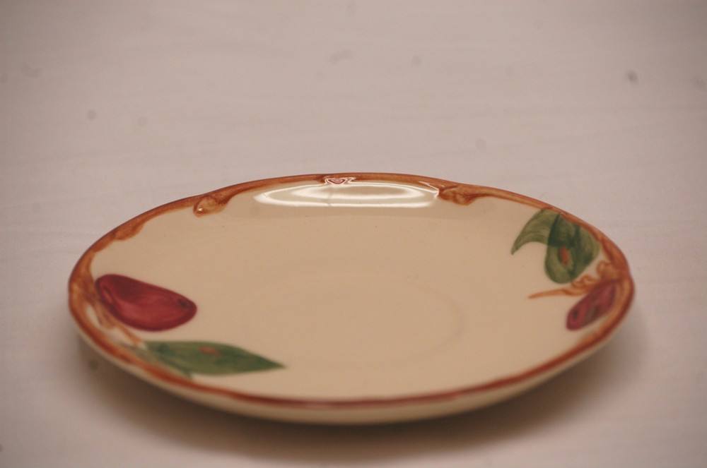 Apple Franciscan Saucer American Backstamp