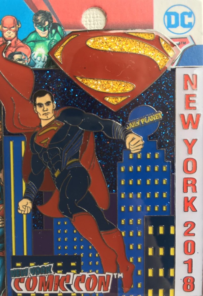 FanSets DC Comics Superman New York Comic Con 2018 Exclusive Pin