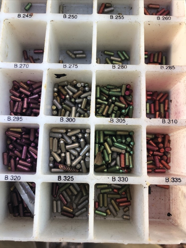 ilco .005 color coded cylinder pin kit