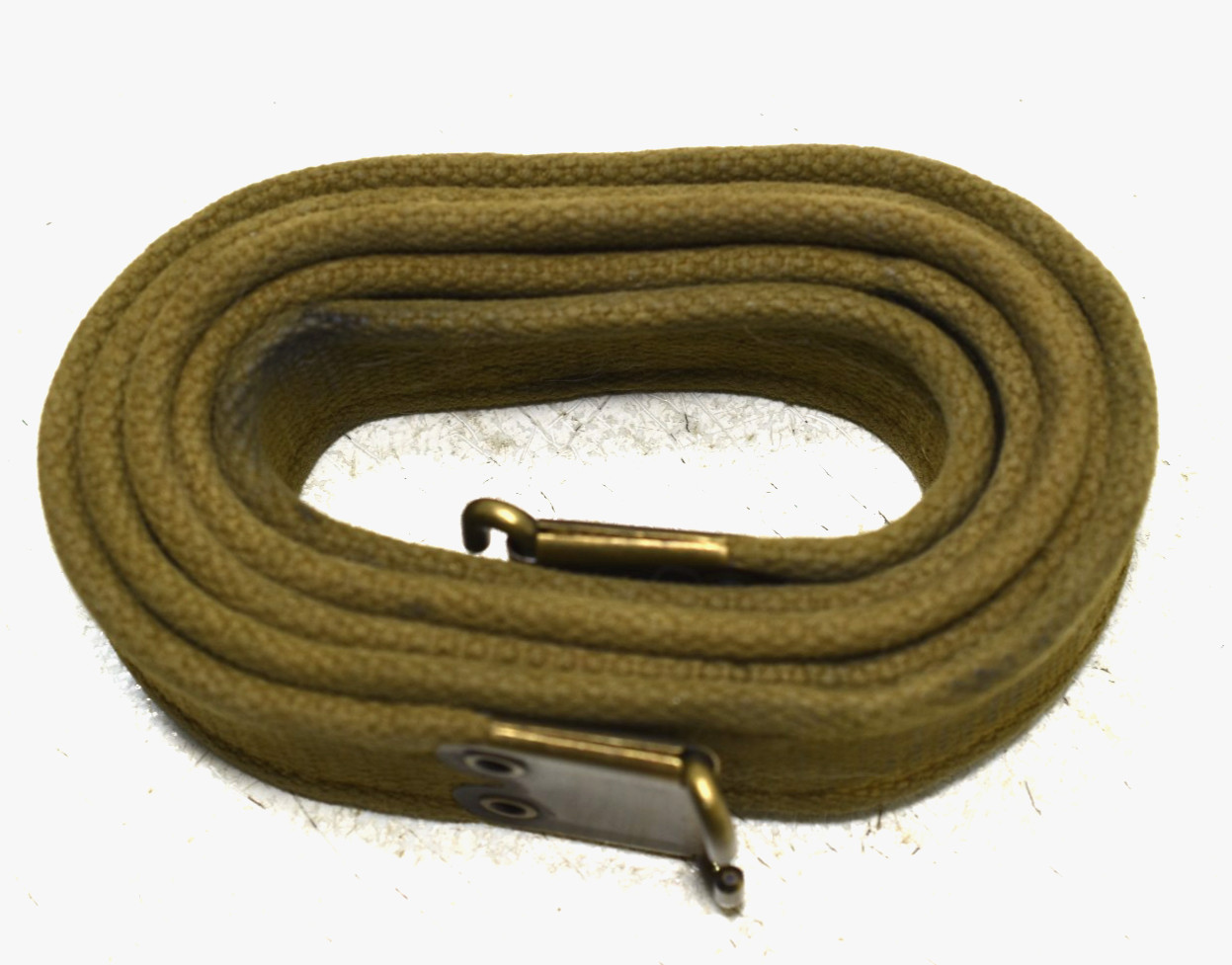 Lee Enfield WWII era 52" MKII Rifle Sling Canvas Green marked 1944