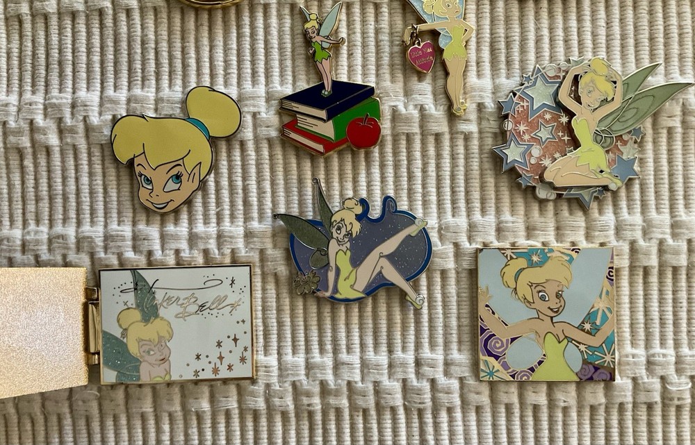 Disney Tinker Bell Pins - Assorted 10 Pins