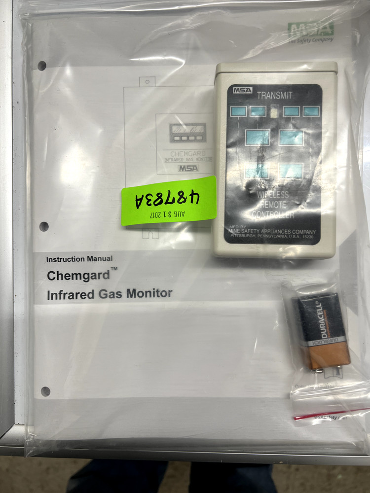 NEW - MSA 10011886 Wireless Remote Controller