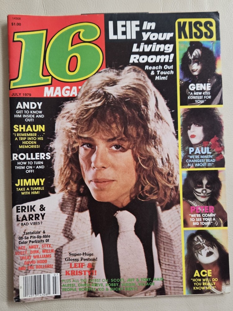16 Magazine KISS July 1979