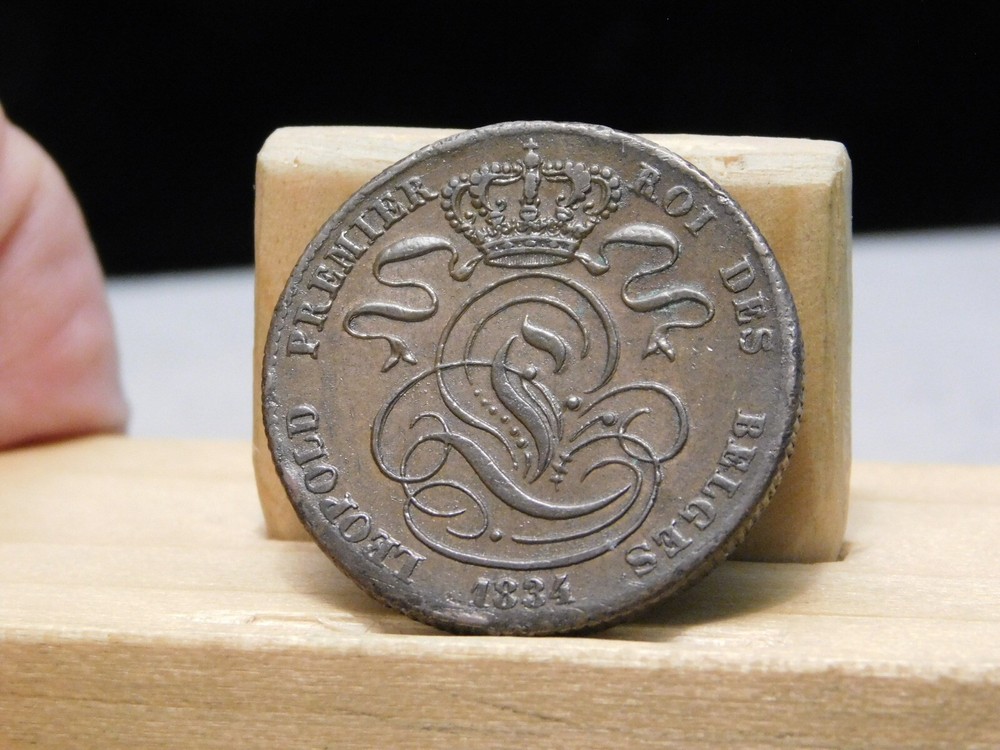 1834 Belgium 5 centimes