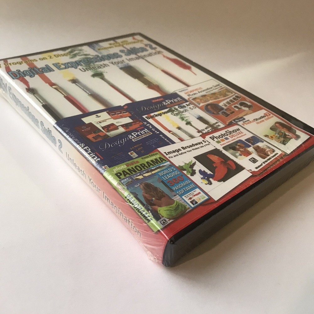 Digital Expressions Suite 2, 7 Total Programs, For Windows Vista/XP/Me/98