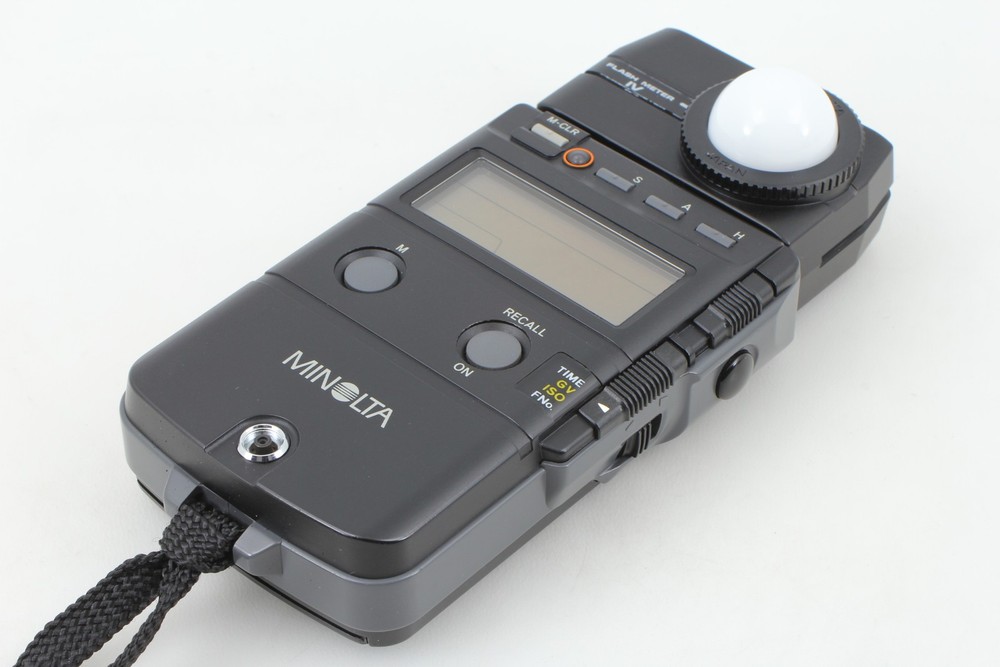 Read [MINT w/ Case Strap] Minolta Flash Meter IV Light Meter From JAPAN