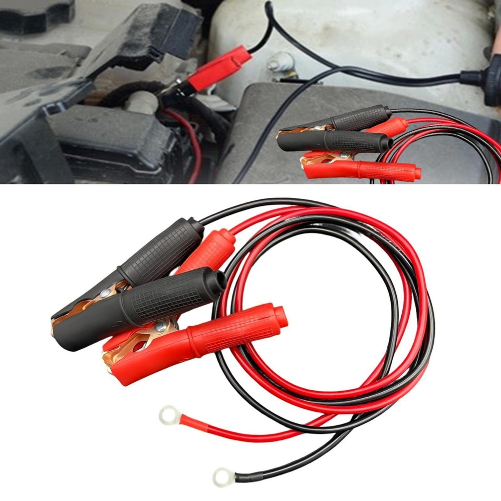 Jump Starter Cable Emergency Wire Alligator Clips