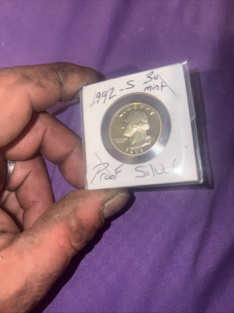 1992 S Proof Coin BU Mint