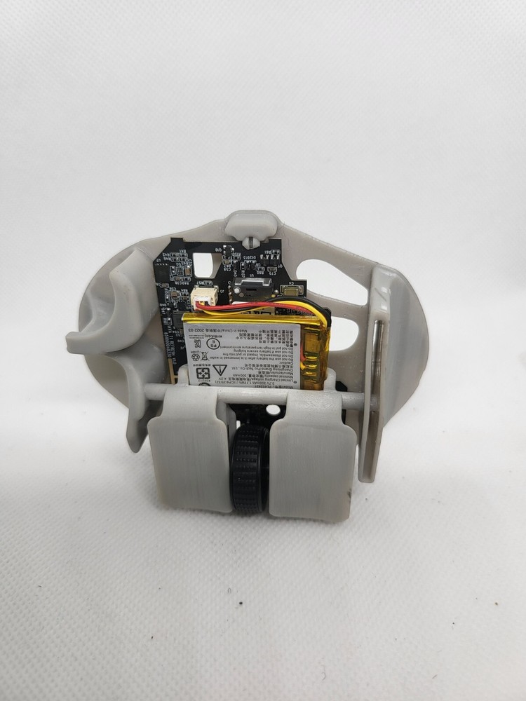 Gray Scroll Wheel Mouse Control Board with PL402431 Battery for Razer