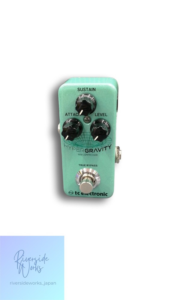TC ELECTRONIC HYPER GRAVITY Compressor Guitar Pedal