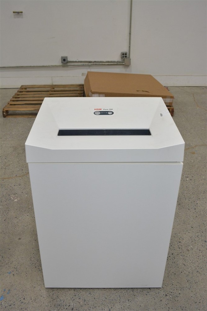 HSM Pure 740 Document Shredder SEE NOTES