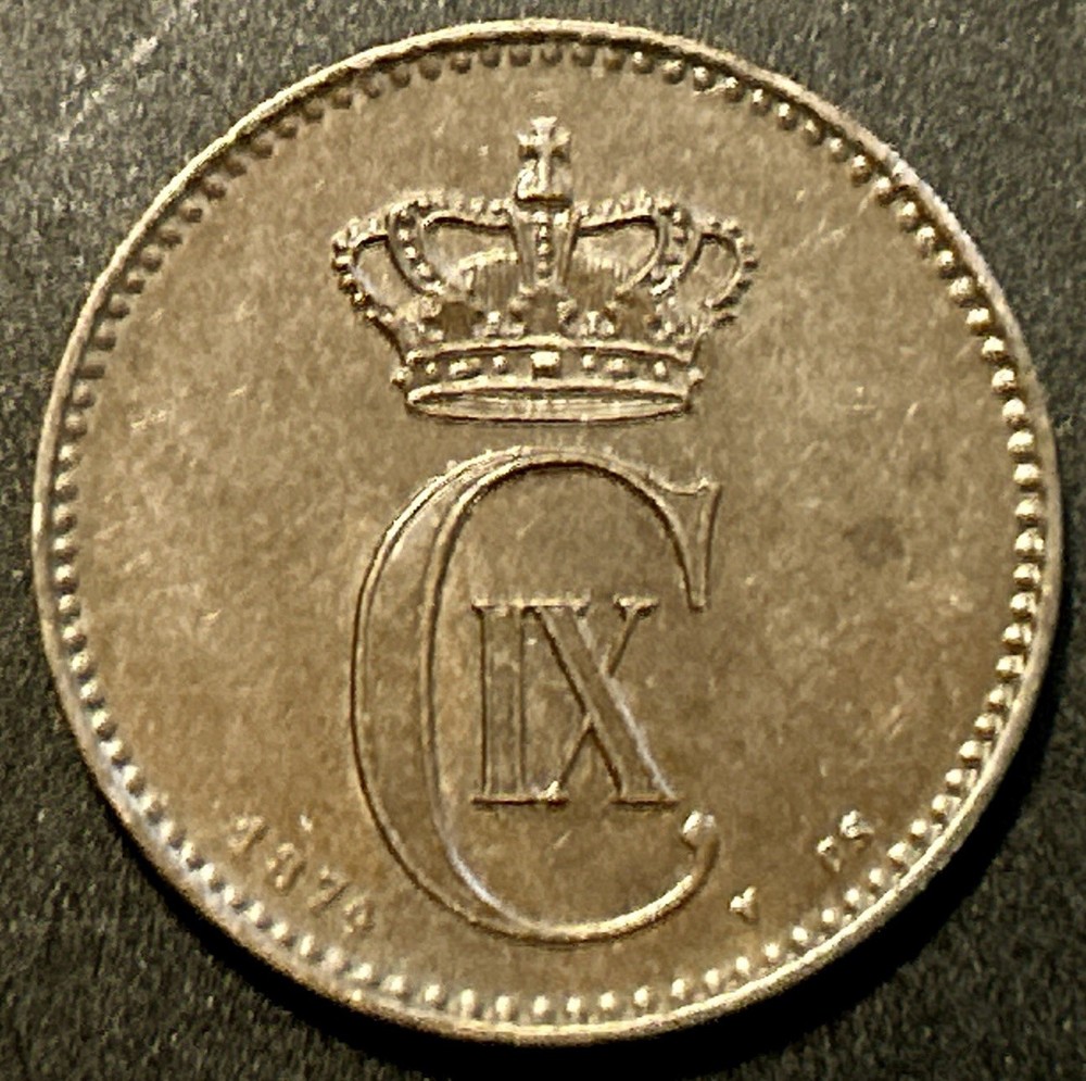 1874 Denmark 2 Øre