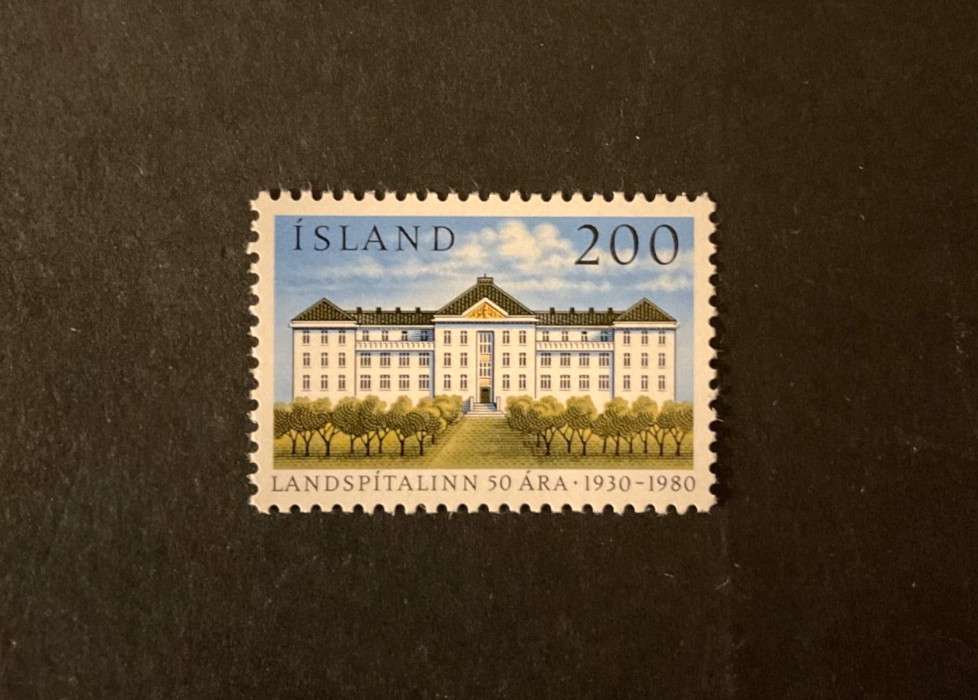 Iceland Scott #538 never hinged