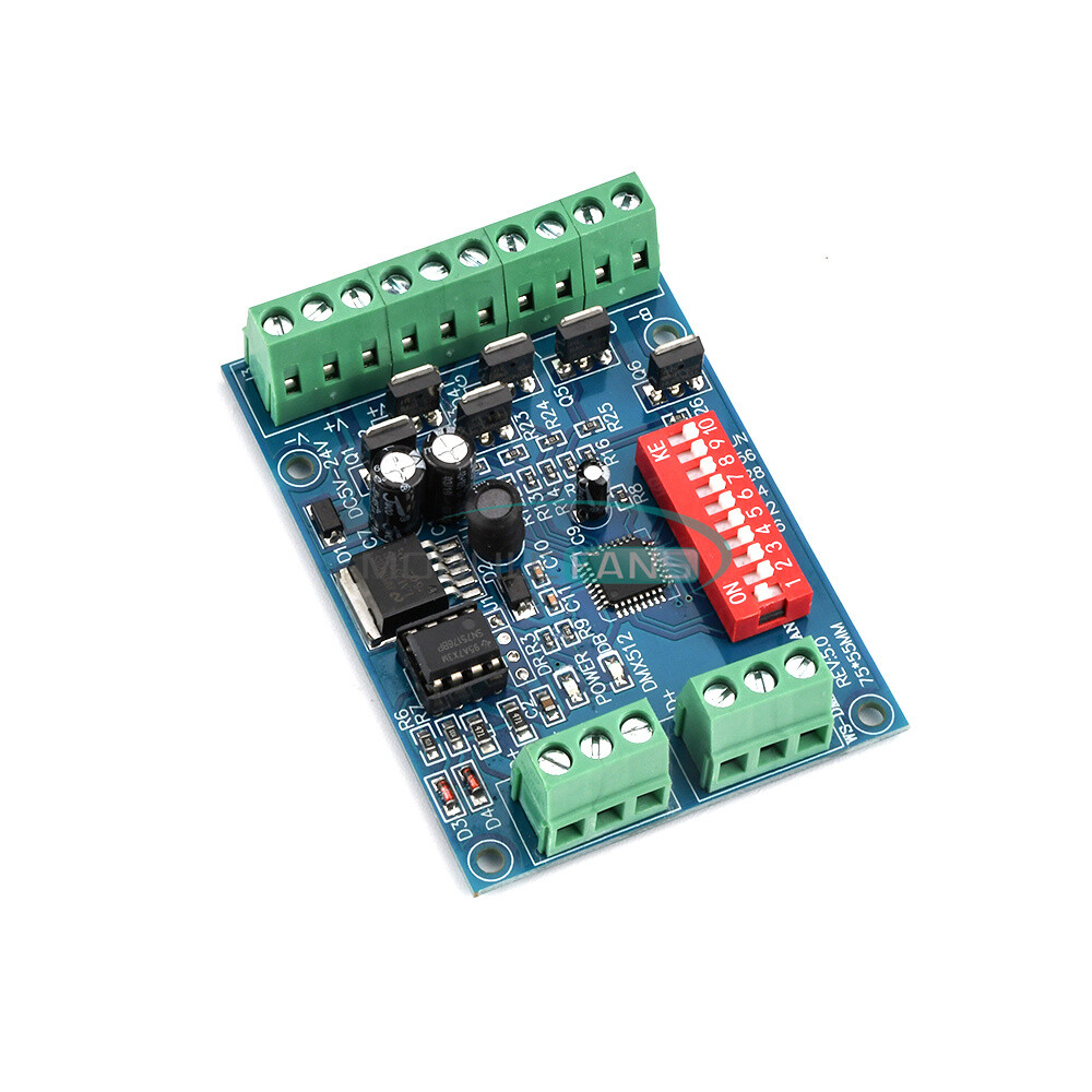 DMX512 Decoder 6CH Channel RGBW Controller led stage Dj lighting CMOS Output-