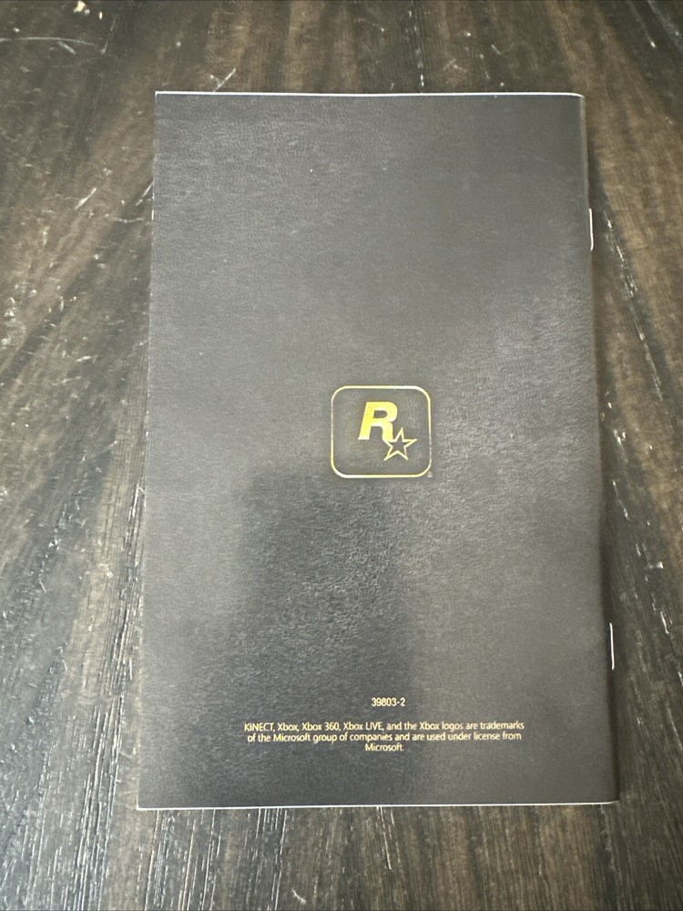 XBOX 360 Manual Only L.A. Noire