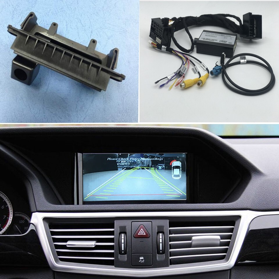 Reverse Backup Solution For 2013 Mercedes C180 W204 Rear Camera Interface Kit