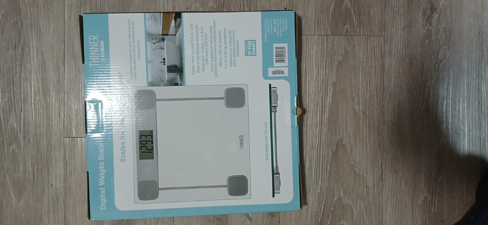 Conair Thinner Bathroom Scale Brand New!!!