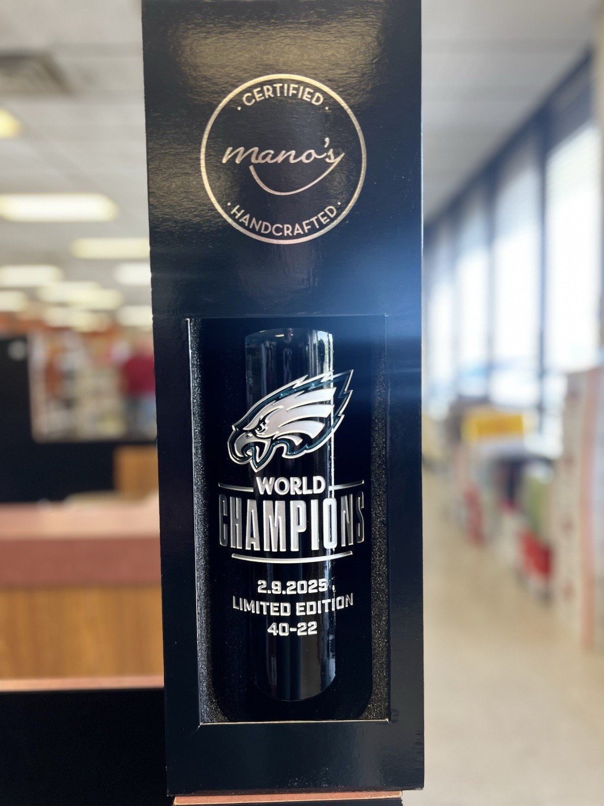 SOLD OUT Rare Eagles Championship Bottle – #42/500!