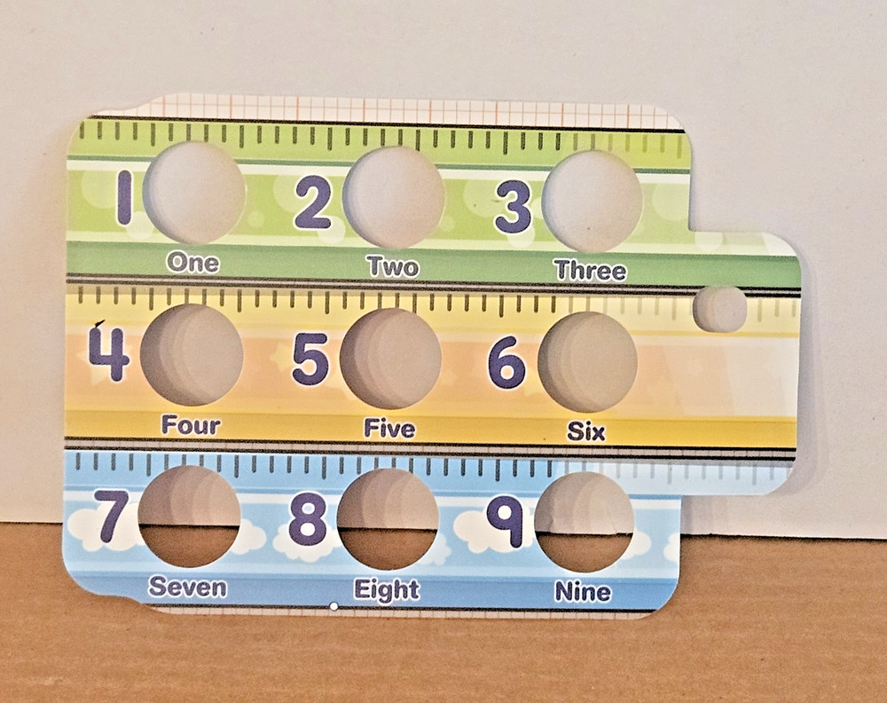 Vtech Drill & Learn Toolbox Replacement 2 Cards + 3 Green Bolts
