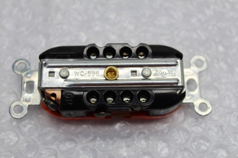 INDUSTRIAL SPARE WC-596 DUPLEX RECEPTACLE NSNP