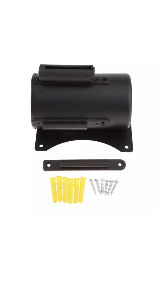 2m Stanchion Queue Barrier Wall Mount Retractable Crowd Control Plastic F