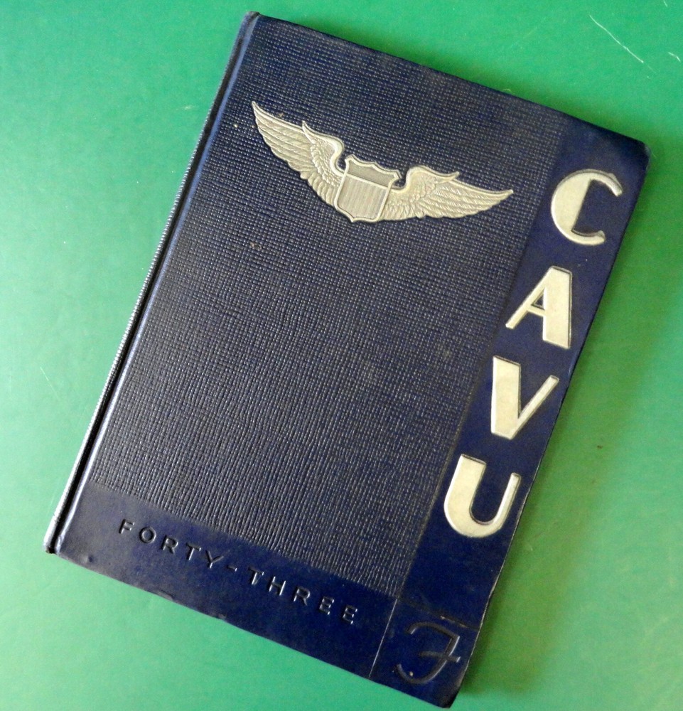 GOODFELLOW ARMY AIR FIELD CLASS BOOK 43-F ADVANCED