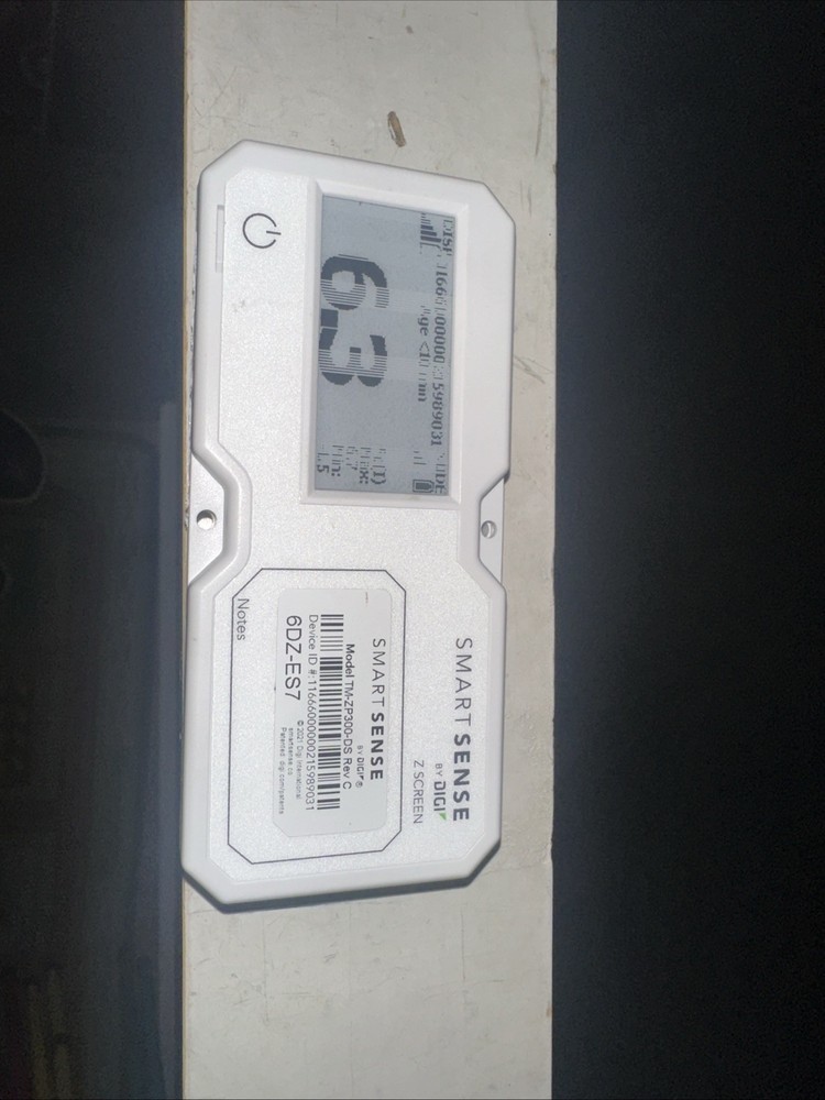 Smart Sense DIGI Temperature Controller Alert Z Screen Model DG-SCREEN REV A