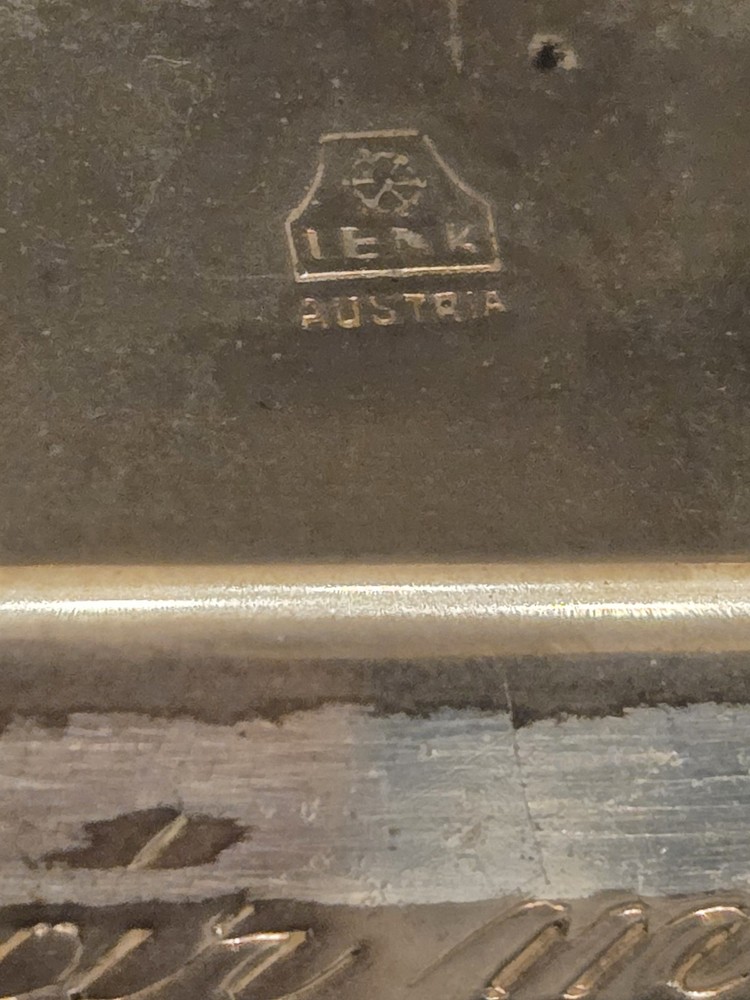 Emanuel Josef Margold Centerpiece Stand Lenk Austria c1913 Silverplate