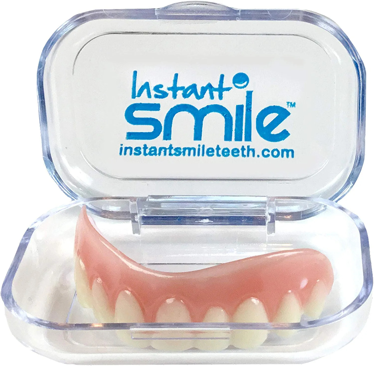Instant Smile Comfort Fit Flex Natural Shade Upper Dental Veneer Cosmetic Teeth