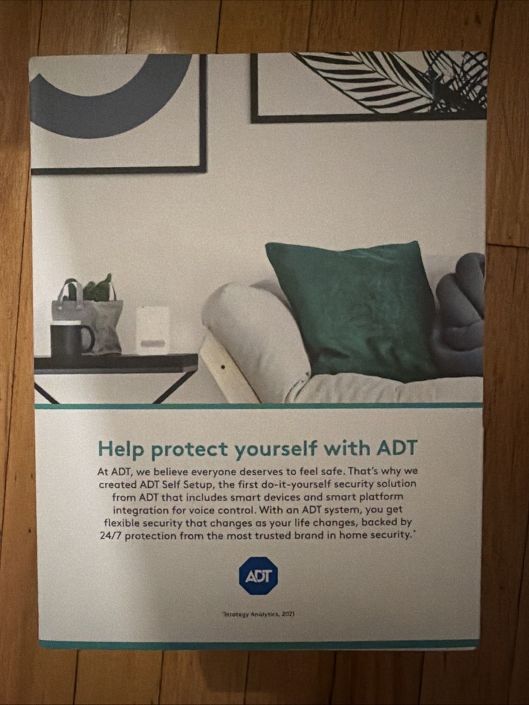 ADT Self Setup Smart Home Hub - White (S40LR1-01)