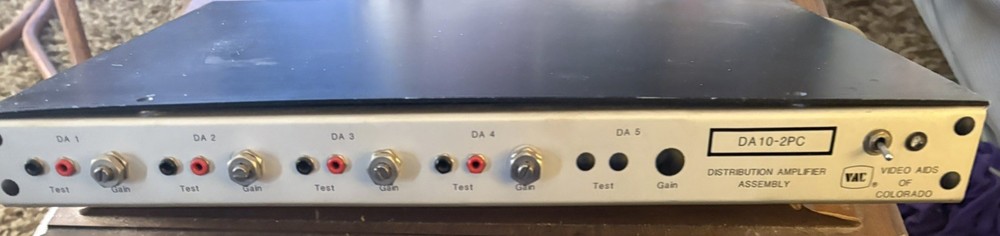 VAC Video Distribution Amplifier DA 10 -2PC