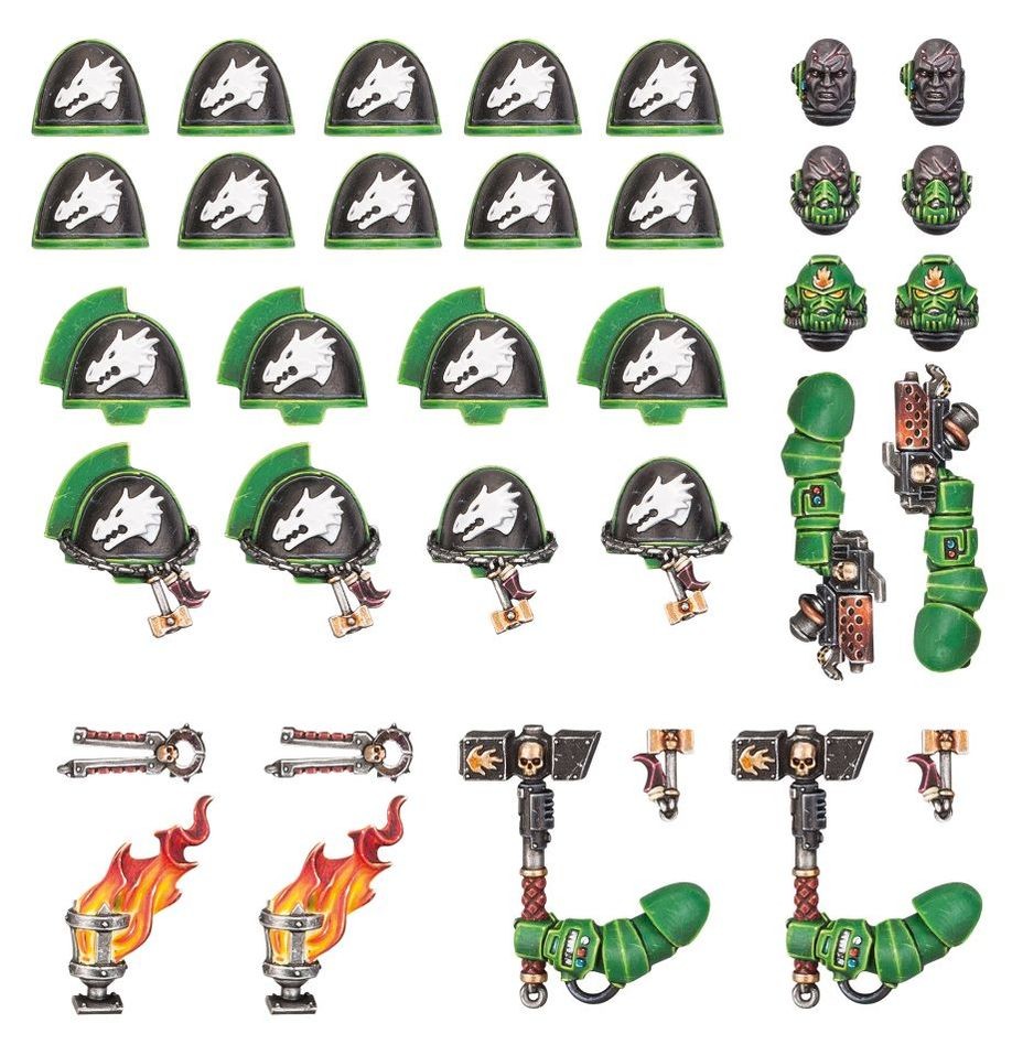 Warhammer 40k Salamanders Primaris Upgrades & Transfers